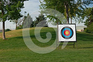 Archery Competition Target