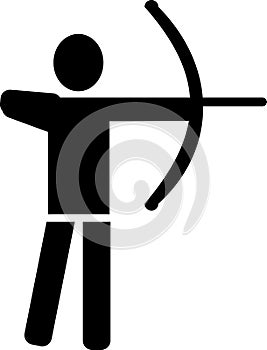 Archery Pictogram