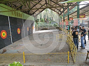 archery practice to train focus