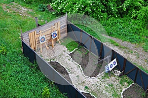 Archery shooting range