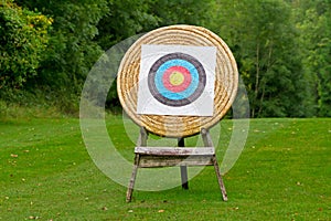 Archery shooting target