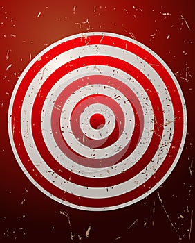 Archery Target Board.