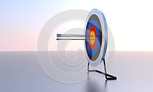 Archery Target Computer Generated Image