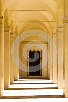 Arches at the Alcazar in Seville