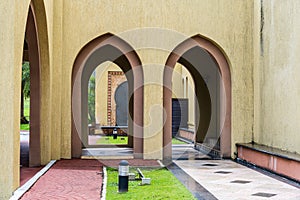 Arches in the Ash-Shaliheen Mosque in Brunei