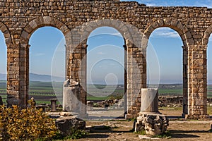 Arches of the Basilica, Volubilis