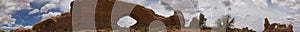 Arches and Canyonlands NP Panorama, Moab, Utah