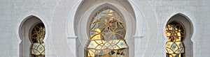 Arches & Gold Artwork, Sheikh Zayed Mosque