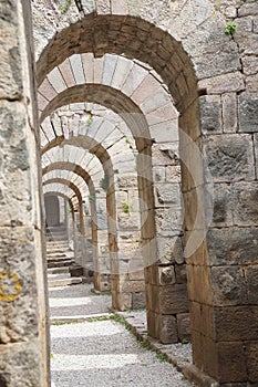 Arches of the granaries