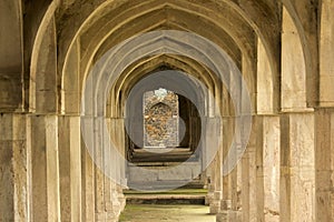 Arches of Historic Architecture Jal Mahal Madhya P