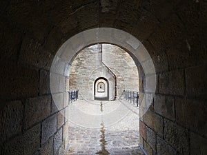 Through the arches of Morlaix viaduct