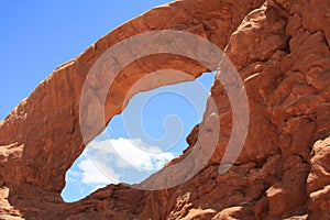 In Arches National Park, America