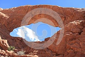 In Arches National Park, America