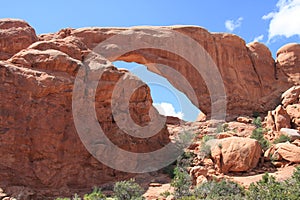 In Arches National Park, America