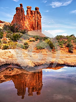 Arches National Park, Desert Landscape, Utah United States