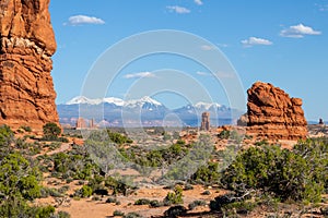 Arches National Park, eastern Utah, United States of America, Delicate Arch, La Sal Mountains, Balanced Rock, tourism, travel