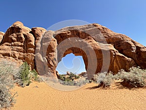 Arches National Park - Pine Tree Arch