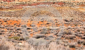 Arches National Park, Rocks Red Desert Mountain Landscape