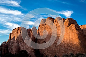 Arches National Park at Sunset