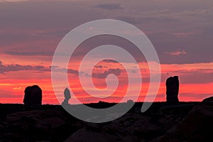 Arches National Park at Sunset