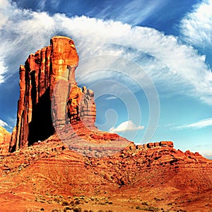 Arches National Park, Sunset Desert Landscape, Utah