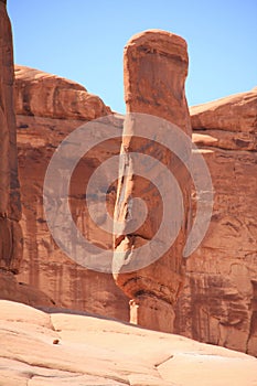 In Arches National Park, USA