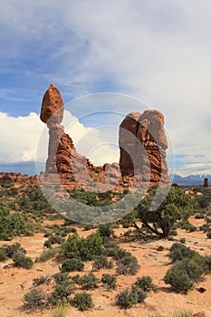 In Arches National Park, USA