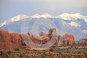 In Arches National Park, USA