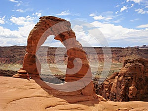 Arches National Park, Utah. Delicate Arch photo