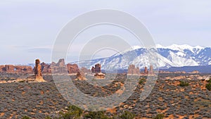 Arches National Park in Utah - famous landmark