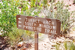 Arches National Park Utah Sign