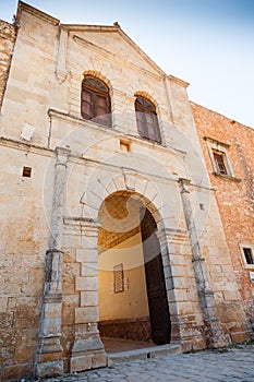 Arches of old monastery