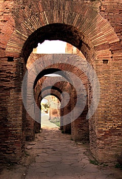 Arches on Palatine Hill, Rome