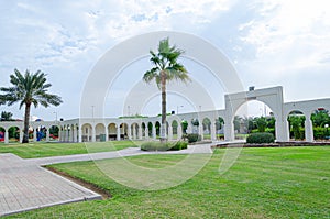 Arches and palms