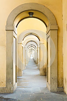 Arches of Ponte Veccio Bridge, Florence