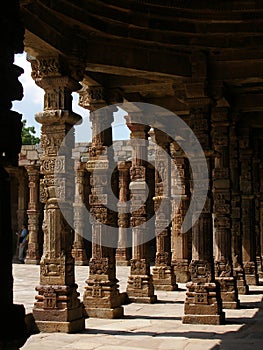 Arches at Qutab Minar,New Delh