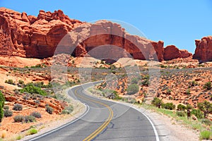 Arches Scenic Drive