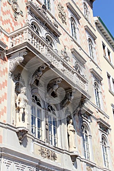 Archicture of Trieste, Italy