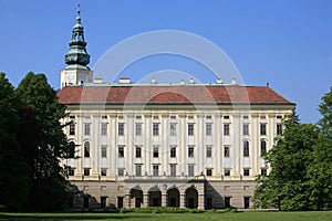 The archiepiscopal castle in Kromeriz