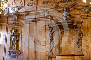 Archiginnasio of Bologna and teatro anatomico photo