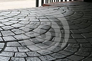 Arching Cobblestone Pavers