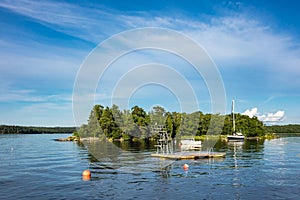 Archipelago on the Baltic Sea coast