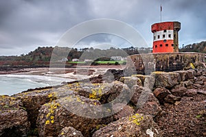 Archirondel British round coastal defence tower, bailiwick of Jersey, Channel Islands photo