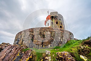 Archirondel British round coastal defence tower, bailiwick of Jersey, Channel Islands photo