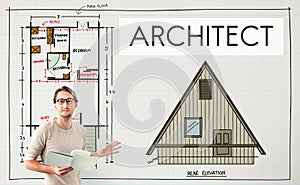 Architect Architecture Design Infrastructure Construction Concept