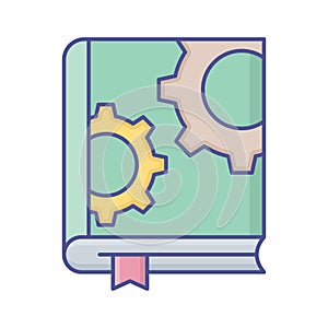 Architect book Vector Icon which can easily modify or edit