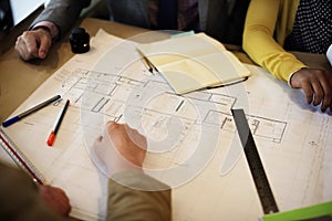 Architect Design Project Meeting Discussion Concept