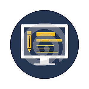 Architect design Vector Icon which can easily modify or edit