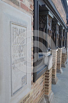 Architect Frank Lloyd Wright Home Studio photo