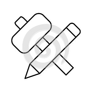 Architect instruments Isolated Vector icon which can easily modify or edit